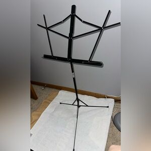 Black Music Stand